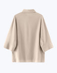 Collared Top - Beige