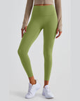 High-Rise Essential Leggings - Green