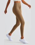 High-Rise Essential Leggings - Khaki