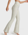 Flare Yoga Pants - Ivory White