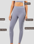 V-Neck Set - Blush Blue