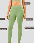 V-Neck Set - Light Green