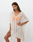 Beach Cover Up - White