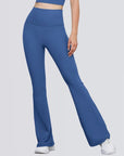Classic Flare Yoga Pants - Blue