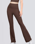 Classic Flare Yoga Pants - Brown