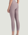 Ankle Length Leggings - Hint Of Purple