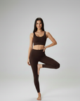 Cross Back Set - Brown