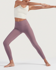 High-Rise Leggings - Subtle Purple