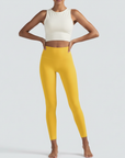 High-Rise Leggings - Mustard Yellow