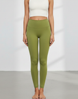High-Rise Soft Leggings - Green