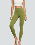 High-Rise Soft Leggings - Green