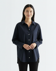 Long Sleeve Shirt - Dark Blue