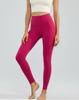 One-Size-Fits-All Leggings - Deep Red