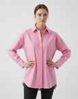 Long Sleeve Shirt - Pink Stripes