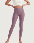High-Rise Leggings - Subtle Purple