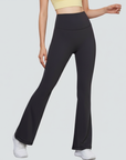 One-Size Flared Yoga Pants - Graphite Grey