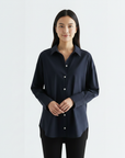 Long Sleeve Shirt - Dark Blue