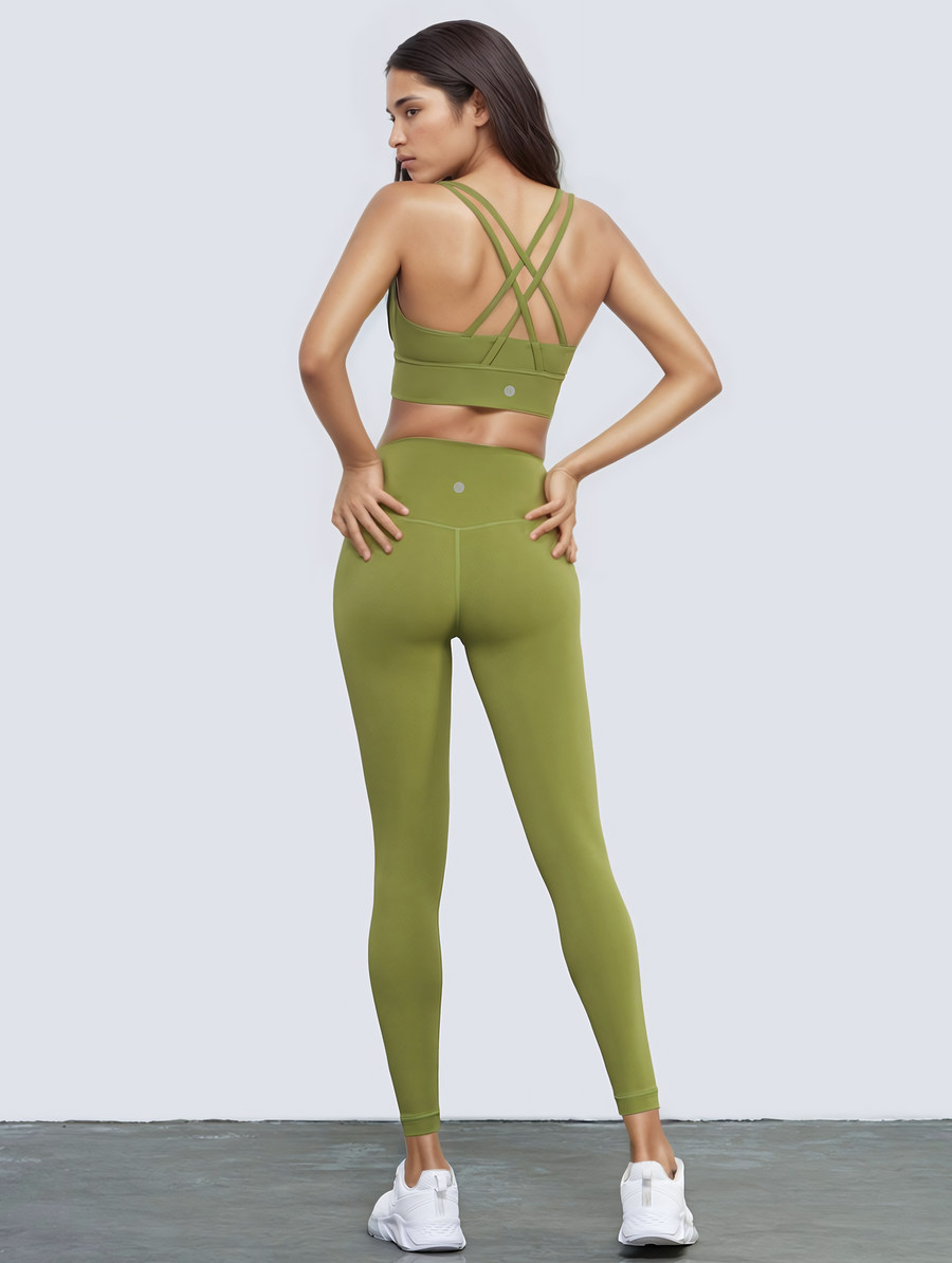 Cross Back Set - Green