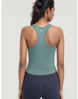 Sleeveless Top - Sea Green Blue