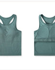 Sleeveless Top - Sea Green Blue