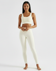 Cross Back Set - Ivory White