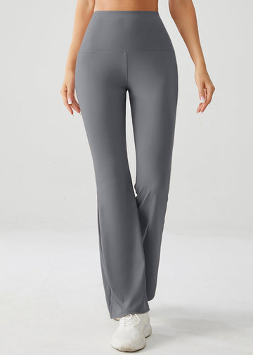 Embrace Flare Yoga Pants - Grey