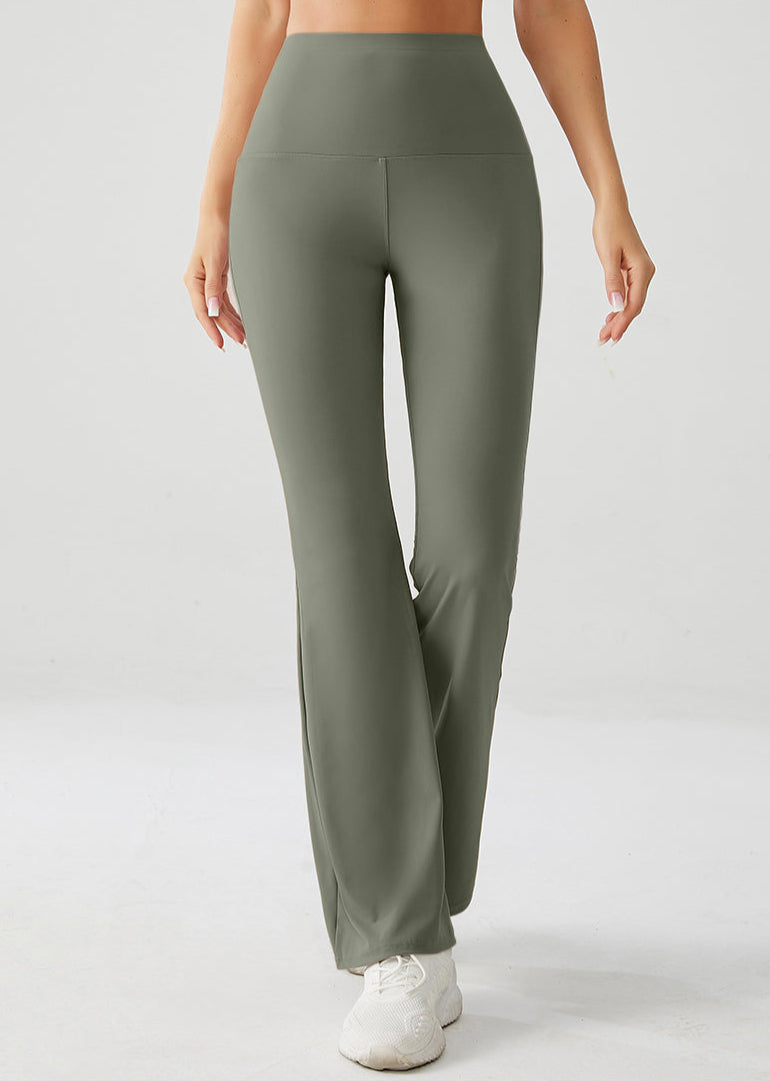 Embrace Flare Yoga Pants - Olive Green