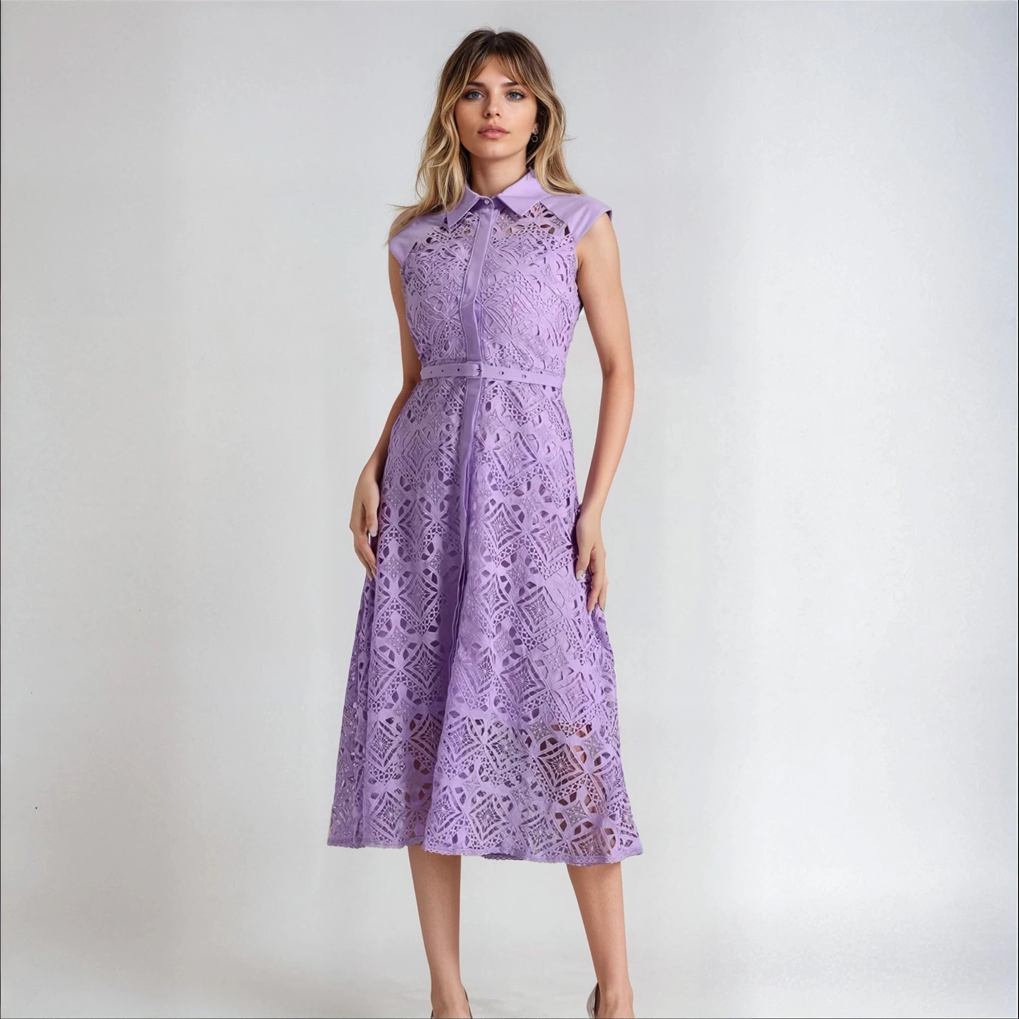 Essential Dress - Purple