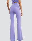 Flare Yoga Pants - Purple