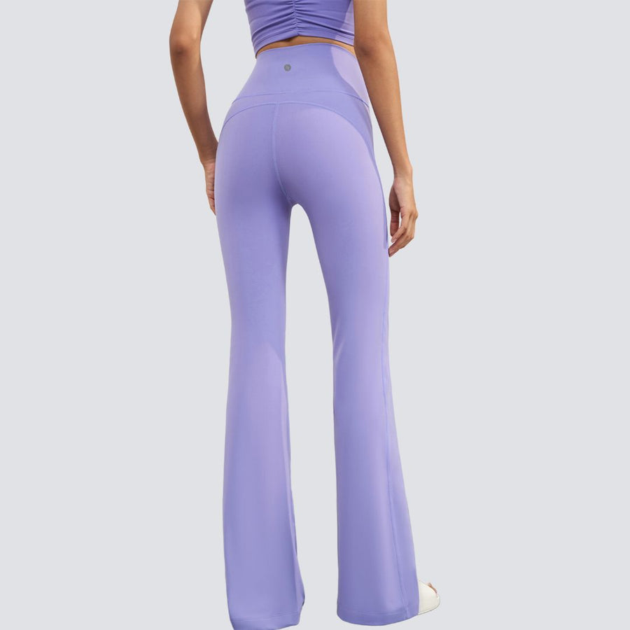 Flare Yoga Pants - Purple