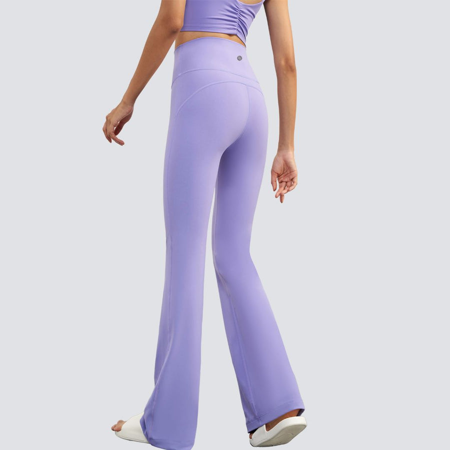 Flare Yoga Pants - Purple