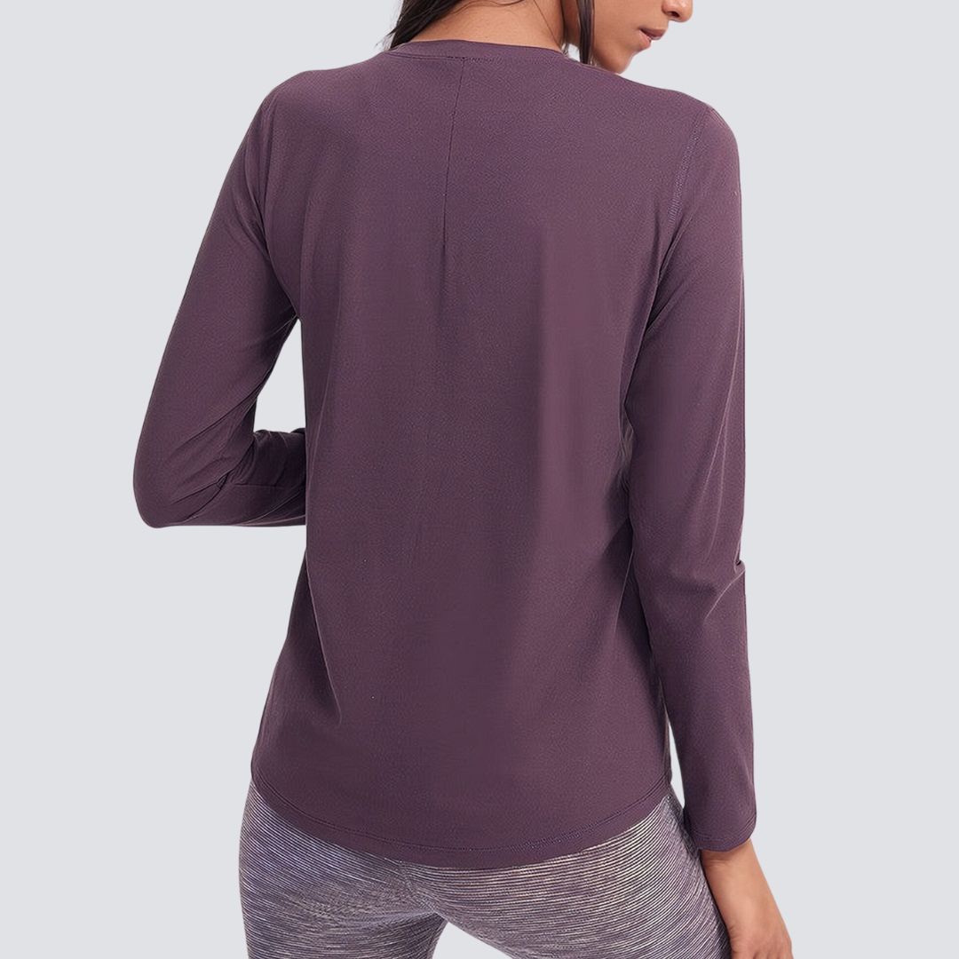 Full Sleeves Top - Dark Purple