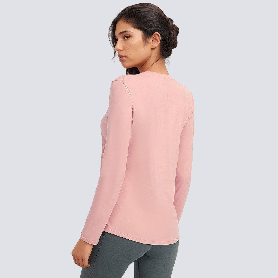 Full Sleeves Top - Light Pink