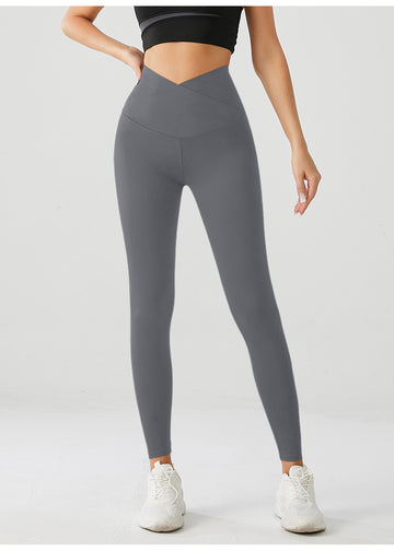 Embrace High Rise V-Waist Leggings - Grey