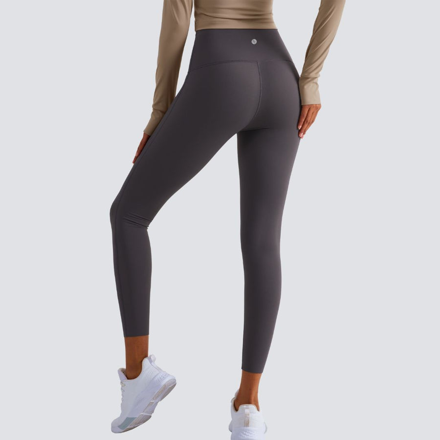 High-Rise Essential Leggings - Dark Grey