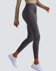 High-Rise Essential Leggings - Dark Grey