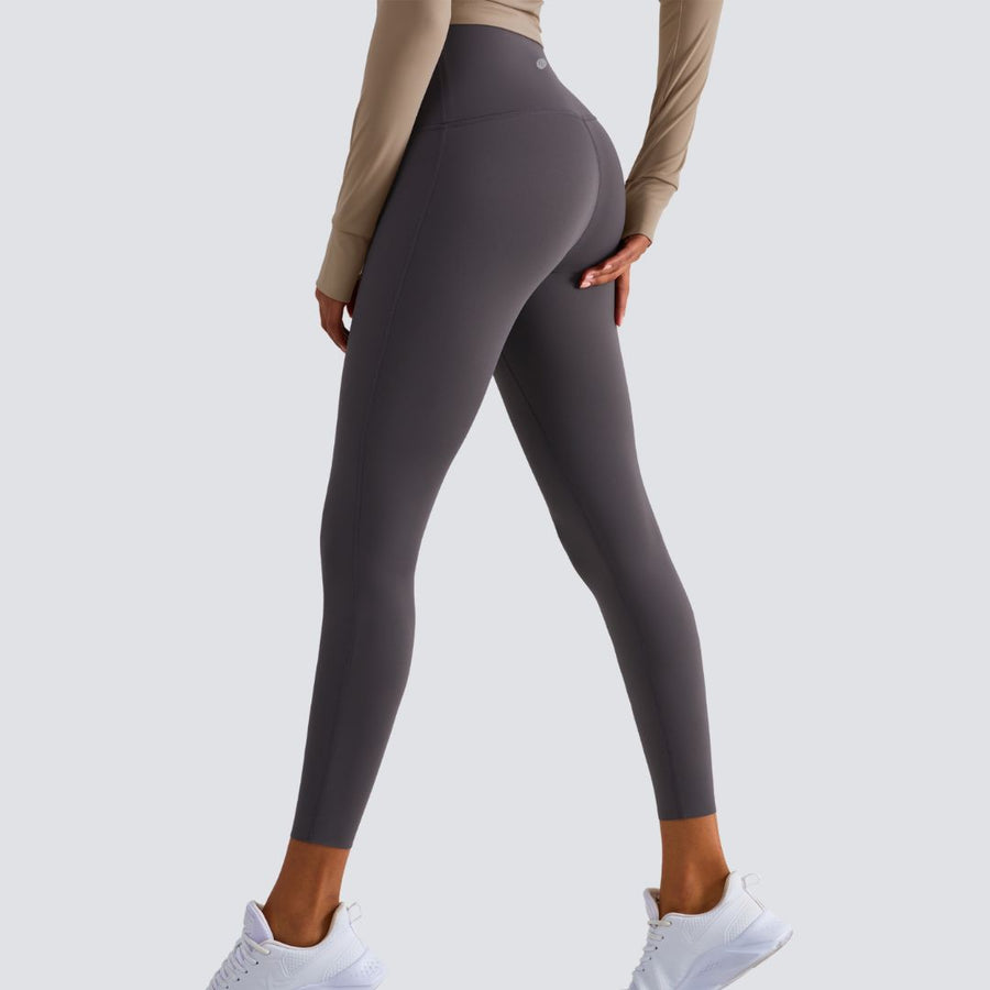 High-Rise Essential Leggings - Dark Grey