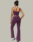 Casual Flare Set - Purple