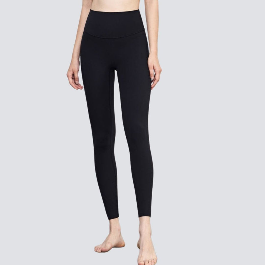 One-Size-Fits-All Leggings - Black