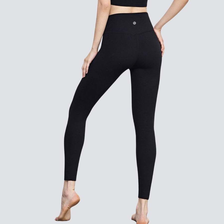 One-Size-Fits-All Leggings - Black