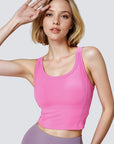 Sleeveless Comfort Top - Bright Pink