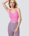 Sleeveless Comfort Top - Bright Pink