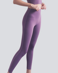 High-Rise Stretch Leggings - Purple