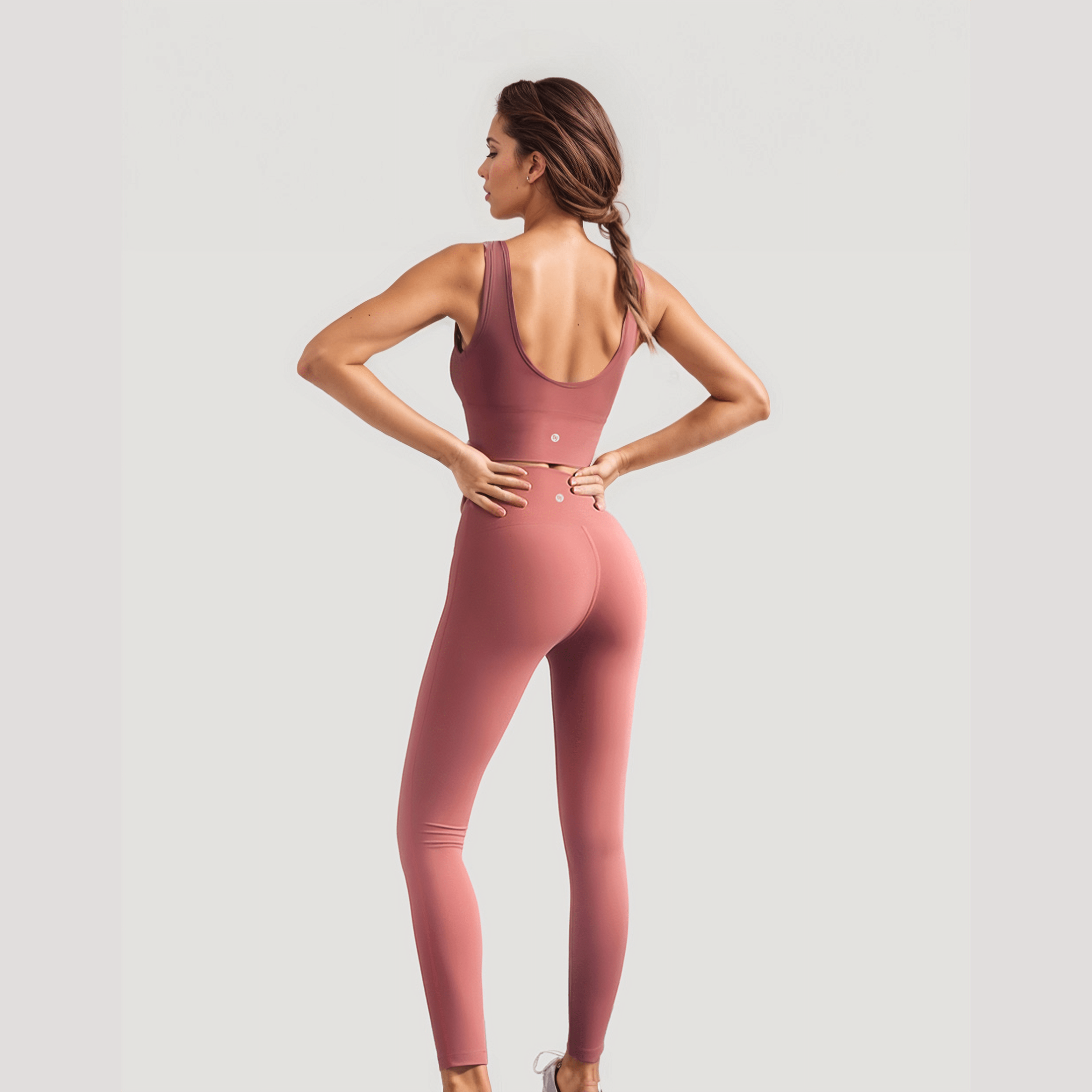 Coverage Sports Bra - Shade Of Orange