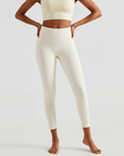 High-Rise Classic Leggings - Ivory White