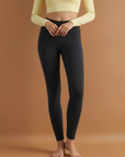 High-Rise Classic Leggings - Dark Grey