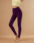 High-Rise Classic Leggings - Dark Purple