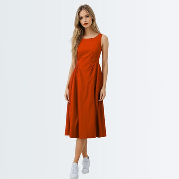 Essential Dress -Shade Of Red