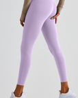 High-Rise Essential Leggings - Lilac Purple
