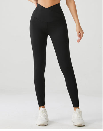 Embrace High Rise V-Waist Leggings - Black